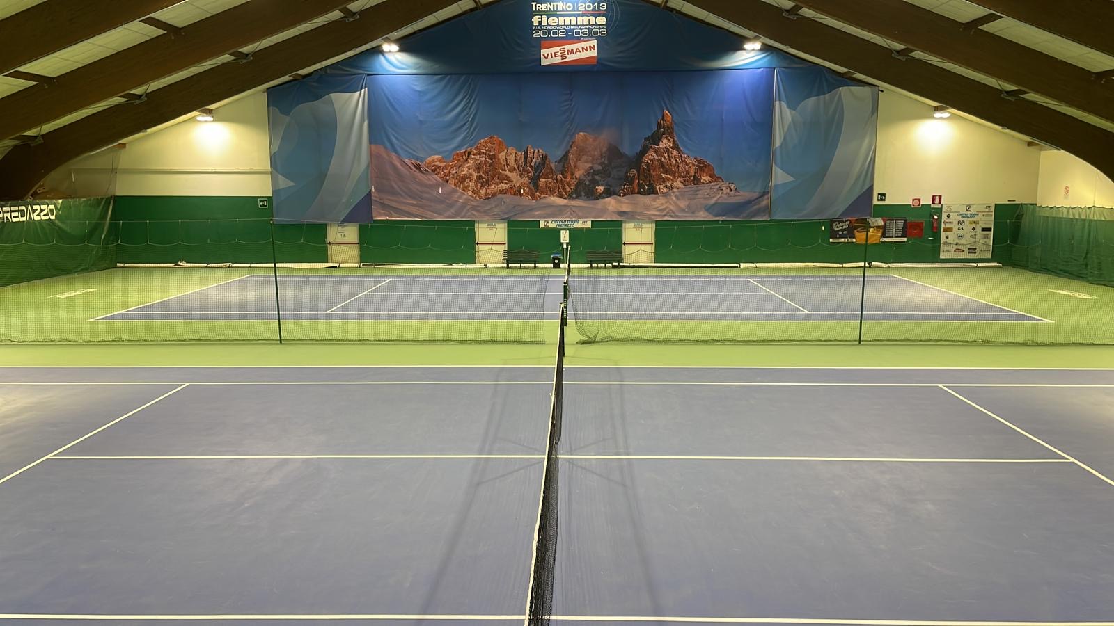 I campi coperti allo Sporting Center