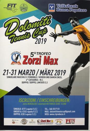 2019 - TORNEO DOLOMITI TENNIS CUP 